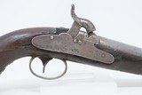 “U.S.N.” SCARCE Antique N.P. AMES U.S. NAVY M1842 BOXLOCK Percussion Pistol 1 of only 2,000, Dated Pre-MEXICAN-AMERICAN WAR - 4 of 19