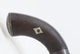 British ENGRAVED Antique BAR HAMMER Transitional .36 PERCUSSION DA Revolver “IMPROVED REVOLVER” Marked Transitional Firearm - 15 of 17