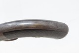 British ENGRAVED Antique BAR HAMMER Transitional .36 PERCUSSION DA Revolver “IMPROVED REVOLVER” Marked Transitional Firearm - 6 of 17