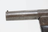 Antique ENGRAVED Single Shot LIEGE PROOFED .38 Rimfire Tip-Up POCKET Pistol Belgian Made Tip-Up Single Shot Pistol - 5 of 15