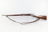 REMINGTON M1902 MILITARY Pattern 7mm Rolling Block Rifle C&R LEATHER SLINGSouth American Contract Early 1900s Military Rifle - 3 of 20