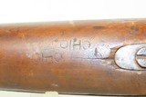 OHIO Marked CIVIL WAR Antique LEMILLE French M1842 Percussion RIFLE-MUSKET
OHIO Marked UNION ARMY Musket - 10 of 19