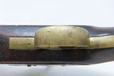SCARCE Antique N.P. AMES U.S. NAVY Model 1842 BOXLOCK .58 Percussion Pistol 1 of only 2,000; 1945 Dated MEXICAN-AMERICAN WAR - 14 of 19