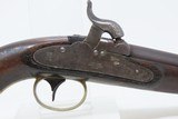 SCARCE Antique N.P. AMES U.S. NAVY Model 1842 BOXLOCK .58 Percussion Pistol 1 of only 2,000; 1945 Dated MEXICAN-AMERICAN WAR - 4 of 19