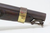 SCARCE Antique N.P. AMES U.S. NAVY Model 1842 BOXLOCK .58 Percussion Pistol 1 of only 2,000; 1945 Dated MEXICAN-AMERICAN WAR - 5 of 19