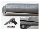 COLD WAR CZECH MILITARY Model 52 7.62x25 Tokarev Pistol C&R1953 Dated with EXTRA MAGAZINE - 1 of 20