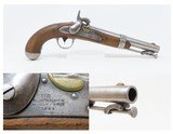1844 Antique ROBERT JOHNSON U.S. Model 1836 Percussion CONVERSION Pistol
STANDARD ISSUE Pistol of the MEXICAN-AMERICAN WAR