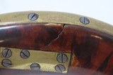 GAME SCENE ENGRAVED Antique PERCUSSION .36 Self Defense COAT/BELT PistolMid-19th Century Carry Gun - 19 of 20