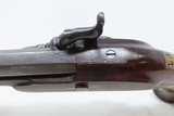 GAME SCENE ENGRAVED Antique PERCUSSION .36 Self Defense COAT/BELT PistolMid-19th Century Carry Gun - 10 of 20