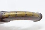 GAME SCENE ENGRAVED Antique PERCUSSION .36 Self Defense COAT/BELT PistolMid-19th Century Carry Gun - 9 of 20