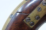 GAME SCENE ENGRAVED Antique PERCUSSION .36 Self Defense COAT/BELT PistolMid-19th Century Carry Gun - 20 of 20