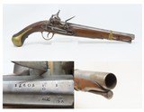 EARLY 1800s Spanish PATILLA MIQUELET Flintlock .69 Caliber “MILITIA” Pistol Popular Throughout EUROPE and the OTTOMAN EMPIRE - 1 of 19