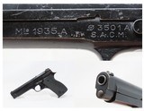 WWI GERMAN OCCUPATION WaffenAmt FRENCH S.A.C.M. M1935A Pistol C&R
FRENCH MILITARY PISTOL MADE FOR THIRD REICH - 1 of 17