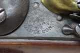 Antique SIMEON NORTH U.S. M1816 .54 Military FLINTLOCK Pistol KIT CARSONU.S. CONTRACT Early American Army & Navy Sidearm - 6 of 19