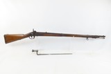 1860 Dated CIVIL WAR Antique AUSTRIAN Lorenz M1854 .54 Musket BAYONET Prolific ACW Import - 2 of 21