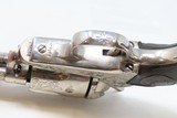 1907 COLT Single Action Army Revolver PEACEMAKER .38-40 WCF C&R ENGRAVED Nickel Finish with Scroll Engraving 4 3/4” SAA - 13 of 18