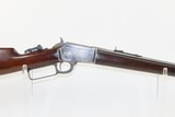 1899 MARLIN M1897 Lever Action .22 RF TAKEDOWN Hunting/Sporting Rifle C&R
Blue with Casehardened Receiver In .22 Caliber - 17 of 20