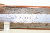 Antique S. BECK Half-Stock .31 Percussion Rifle Frontier HOMESTEAD PIONEER Kentucky Style INDIANA Made HUNTING Rifle - 10 of 18