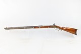Antique S. BECK Half-Stock .31 Percussion Rifle Frontier HOMESTEAD PIONEER Kentucky Style INDIANA Made HUNTING Rifle - 13 of 18
