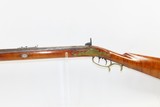 Antique S. BECK Half-Stock .31 Percussion Rifle Frontier HOMESTEAD PIONEER Kentucky Style INDIANA Made HUNTING Rifle - 15 of 18