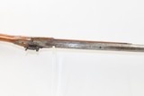 Antique S. BECK Half-Stock .31 Percussion Rifle Frontier HOMESTEAD PIONEER Kentucky Style INDIANA Made HUNTING Rifle - 11 of 18