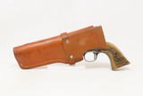c1902 COLT.32-20 WCF Single Action Army Revolver C&R PEACEMAKER Antler SAA STAG GRIPS & HOLSTER - 4 of 22