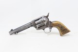 c1902 COLT.32-20 WCF Single Action Army Revolver C&R PEACEMAKER Antler SAA STAG GRIPS & HOLSTER - 5 of 22