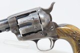 c1902 COLT.32-20 WCF Single Action Army Revolver C&R PEACEMAKER Antler SAA STAG GRIPS & HOLSTER - 7 of 22