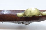 MEXICAN-AMERICAN WAR Antique ASTON 1st U.S. Contract M1842 Pistol DRAGOONMade in 1847 and Used into the CIVIL WAR - 13 of 20