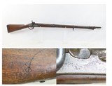 CIVIL WAR Era Antique AUSTRIAN M1842 TUBE LOCK/Percussion Conversion MUSKET 1854 Dated UNION and CONFEDERATE Import - 1 of 20