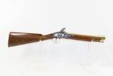 FLINTLOCK European BRASS BARRELED Antique BLUNDERBUSS Naval/Coach Gun Early-1800s Close Range Blaster! - 2 of 17
