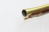 FLINTLOCK European BRASS BARRELED Antique BLUNDERBUSS Naval/Coach Gun Early-1800s Close Range Blaster! - 17 of 17