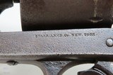 CIVIL WAR Era Antique U.S. STARR ARMS M1858 Army .44 DA PERCUSSION Revolver U.S. Contract Double Action ARMY Revolver - 6 of 21