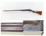 ENGRAVED Antique C.G. BONEHILL New Model 1886 12 Gauge SIDE x SIDE ShotgunFACTORY ENGRAVED English Double Barrel - 1 of 20