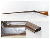 SAINT LOUIS, MO J.P. GEMMER Antique Double Barrel PERCUSSION ShotgunCIVIL WAR Era / FUR TRADE SIDE x SIDE Fowling Piece - 1 of 20