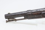 Antique A.H. WATERS M1836 Percussion DRAGOON Conversion Pistol CIVIL WARMEXICAN-AMERICAN WAR Conversion Pistol, Dated 1841 - 19 of 19