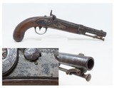 Antique A.H. WATERS M1836 Percussion DRAGOON Conversion Pistol CIVIL WARMEXICAN-AMERICAN WAR Conversion Pistol, Dated 1841 - 1 of 19