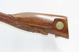 NICE Antique BELGIAN 36 Bore DOUBLE BARREL Percussion Shotgun CARVED STOCK
ENGRAVED Belgian HOMESTEAD Hunting/Fowling Piece - 3 of 22