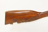 NICE Antique BELGIAN 36 Bore DOUBLE BARREL Percussion Shotgun CARVED STOCK
ENGRAVED Belgian HOMESTEAD Hunting/Fowling Piece - 18 of 22
