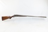 Antique REMINGTON 1889 Side x Side DOUBLE BARREL 10 gauge HAMMER Shotgun Late 1800s 10 Gauge Side/Side Hunting/Sporting Gun - 15 of 20