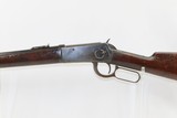 c1901 WINCHESTER M1894 Lever Action .38-55 WCF C&R Saddle Ring CARBINE
Repeater Made in 1901 in New Haven, Connecticut - 4 of 20