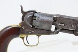 c1860 mfr. CIVIL WAR Antique COLT M1851 NAVY .36 Perc. Revolver GUNFIGHTER With Battle of Campeche Cylinder Scene - 20 of 21