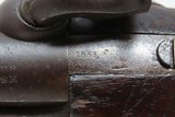 1853 Dated Antique I.N. JOHNSON U.S. M1842 DRAGOON Pistol BLEEDING KANSAS
1853 Dated MARTIALLY MARKED Horse Pistol - 11 of 21