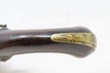 Engraved PATILLA MIQUELET “Militia” Percussion Belt/Pocket Pistol EUROPEANEarly to Mid-19th Century Miquelet Pistol - 7 of 16