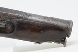 Engraved PATILLA MIQUELET “Militia” Percussion Belt/Pocket Pistol EUROPEANEarly to Mid-19th Century Miquelet Pistol - 5 of 16