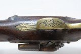 Engraved PATILLA MIQUELET “Militia” Percussion Belt/Pocket Pistol EUROPEANEarly to Mid-19th Century Miquelet Pistol - 11 of 16