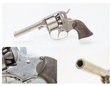 ENGRAVED Antique CIVIL WAR Era REMINGTON-RIDER Percussion Pocket Revolver
.31 Caliber “MUSHROOM CYLINDER” Revolver - 1 of 17