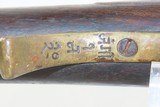 Antique ROYAL NEPALESE Brunswick Style .72 Smoothbore PERCUSSION CarbineMusket Hand Made in Nepal - 6 of 18