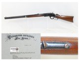 1893 LETTERED Antique WINCHESTER M1873 .38-40 WCF Lever Action REPEATING RIFLE
“GUN THAT WON THE WEST”