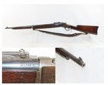 Great WAR WINCHESTER Model 1885 High Wall .22 LR WINDER Musket-Rifle C&R WORLD WAR I Era 2nd Variant Manufactured in 1917